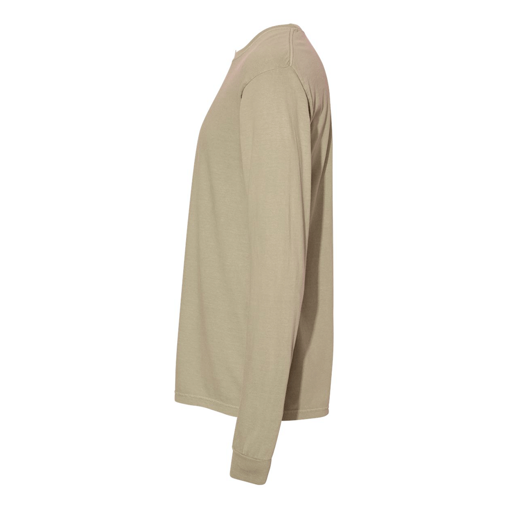 Comfort Colors Men's Khaki 6.1 Oz. Long-Sleeve T-Shirt