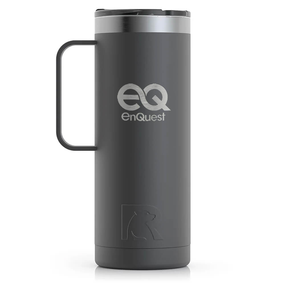 RTIC Black 20oz Travel Coffee Cup