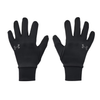 Under Armour Boy's Black/Pitch Gray Storm Liner Gloves