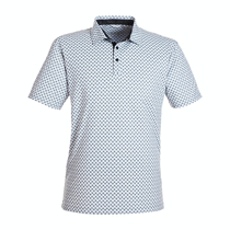 Swannies Golf Glacier/Black Men's Hazelwood Polo