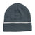 Vantage Dark Grey Edge Stripe Knit Beanie