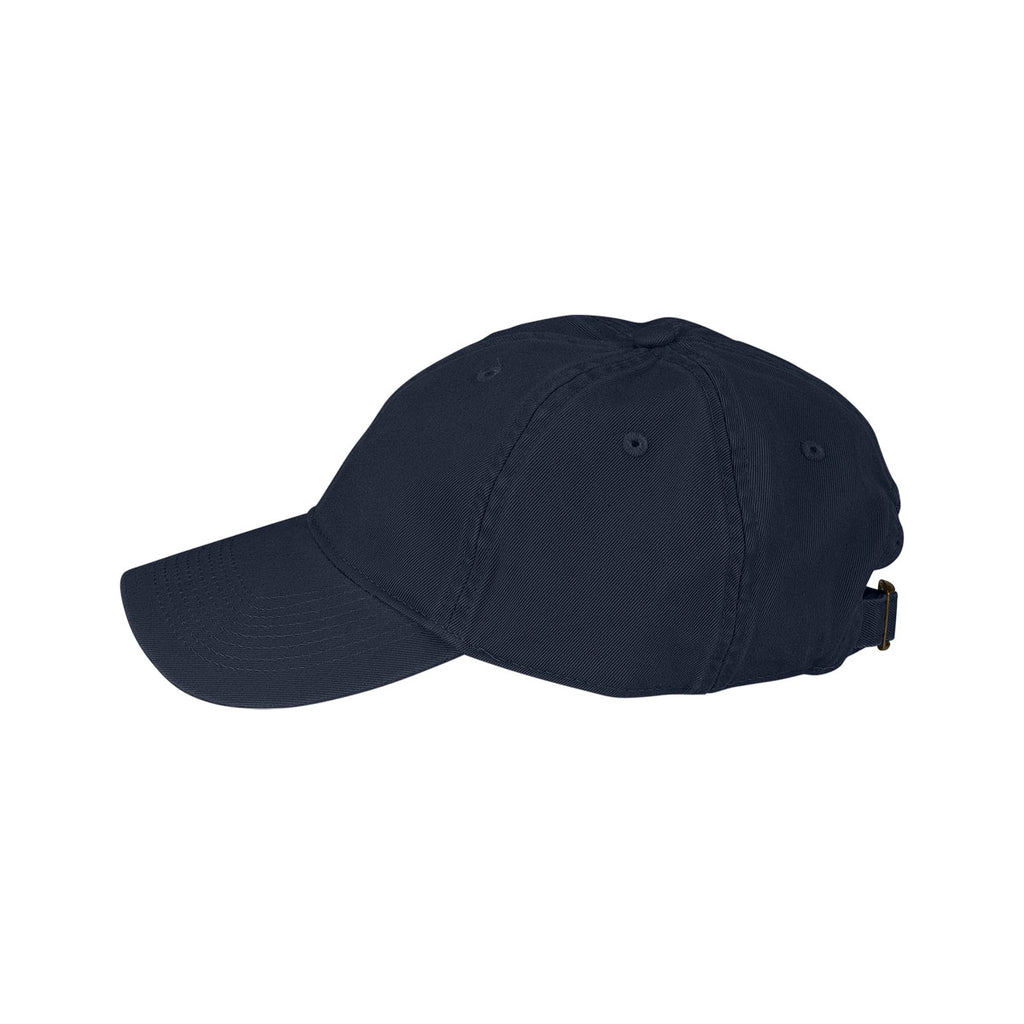 Vantage Men's Navy Clutch Bio-Washed Unconstructed Twill Cap