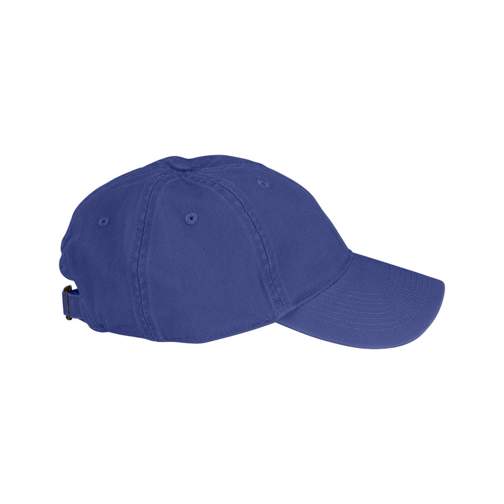 Vantage Men's Royal Clutch Bio-Washed Unconstructed Twill Cap