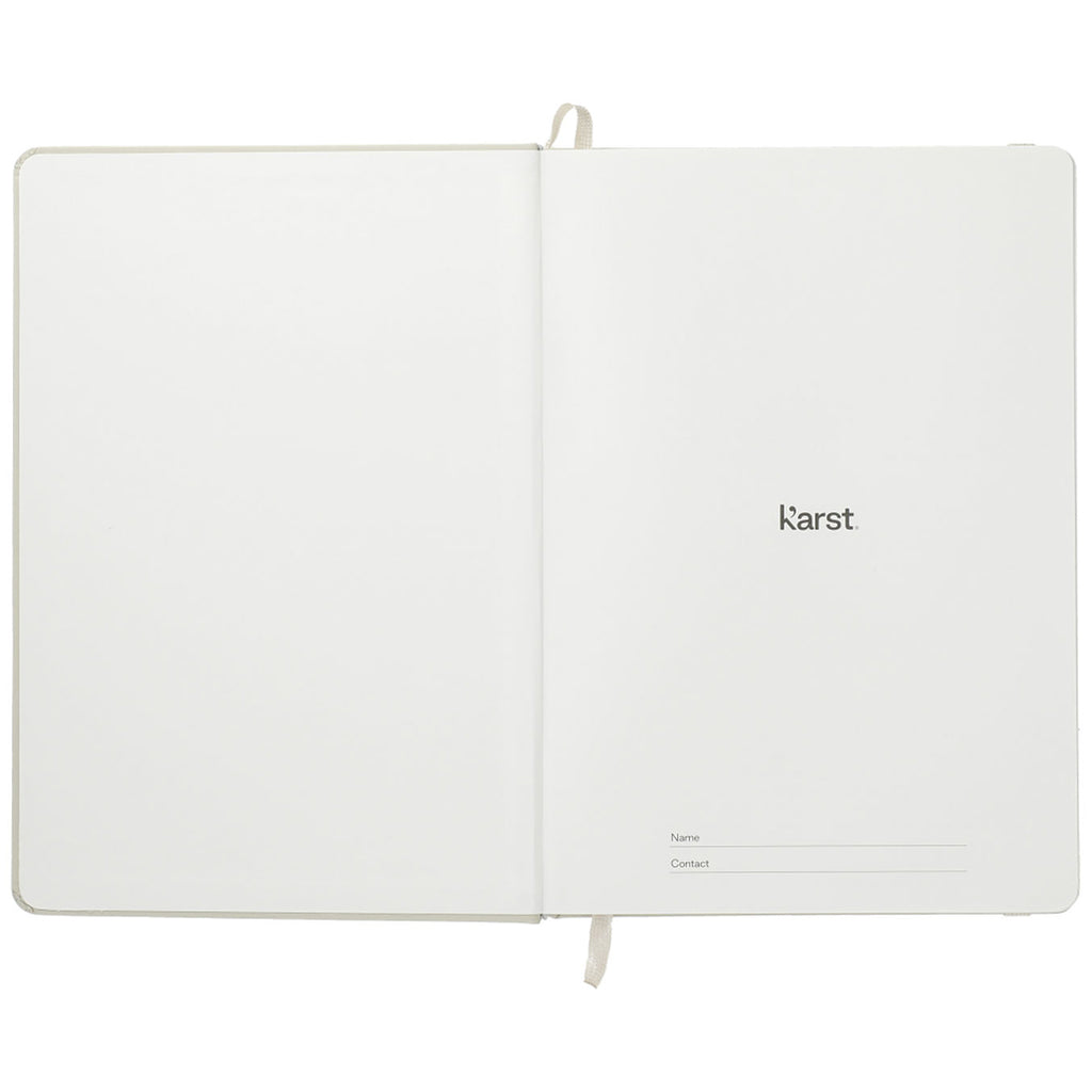 Karst Beige Stone Bound Notebook "5.5 x 8.5"