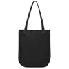 Gemline Black Hudson Cotton Convention Tote