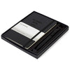 Moleskine Black Medium Notebook and GO Pen Gift Set