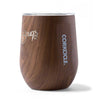 Corkcicle Walnut Stemless Wine Cup - 12 Oz.