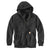 Carhartt Men's Carbon Heather Rain Defender Paxton Heavyweight Hooded Zip Mock Sweatshirt