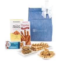 Gourmet Expressions Denim Flecks Sami Sweet N' Salty Snack Sack