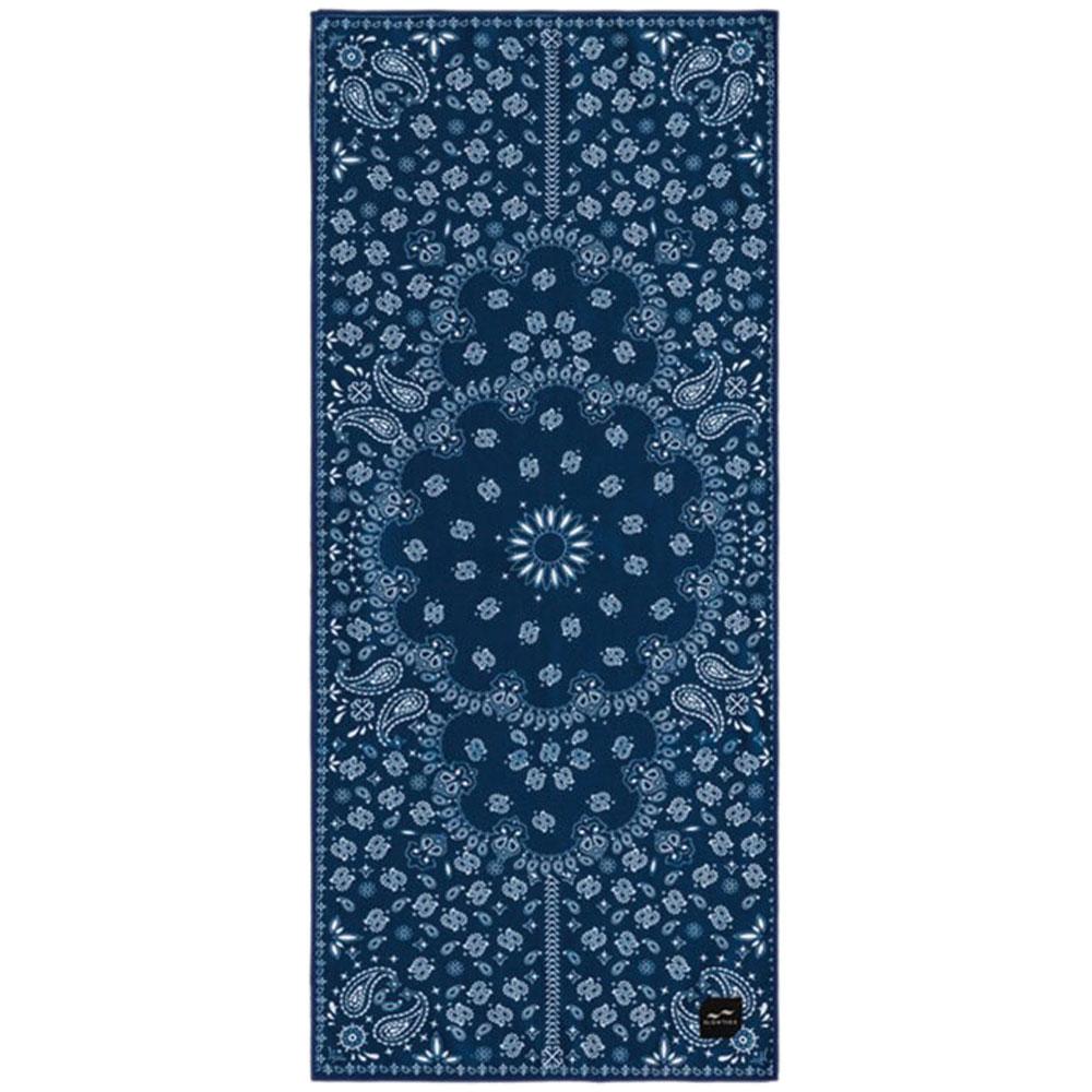 Slowtide Paisley Park - Navy Quick-Dry Fitness Towel