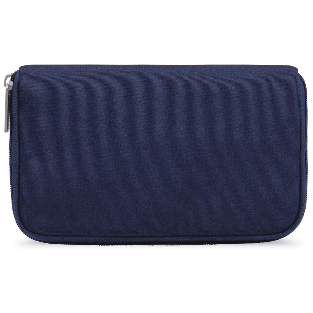 Gemline Navy Heather Mobile Office Hybrid Toiletry Bag