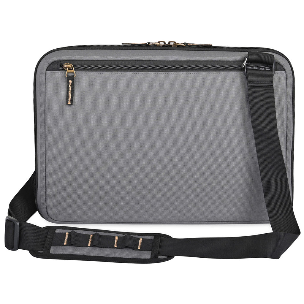 Heritage Supply Dark Grey Pro Crossbody Padfolio & Construction Pen Set