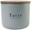 Be Home Light Grey Brampton Stoneware Container - Medium