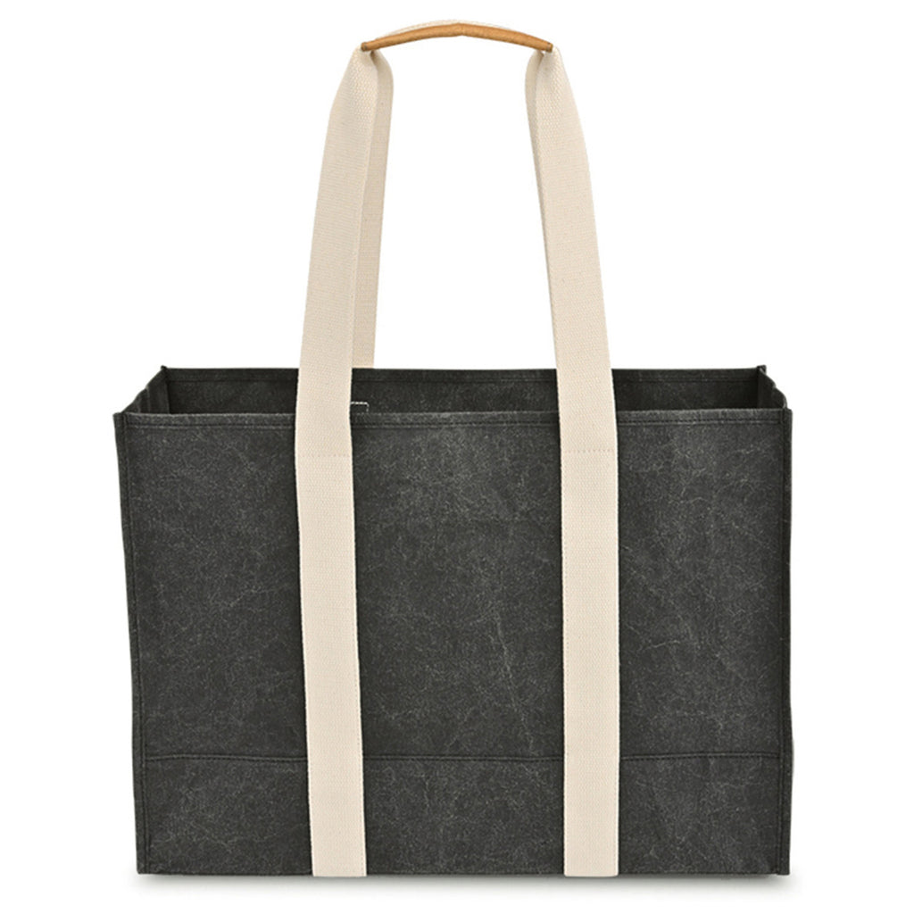 Out of The Woods Ebony Large Boxy Tote