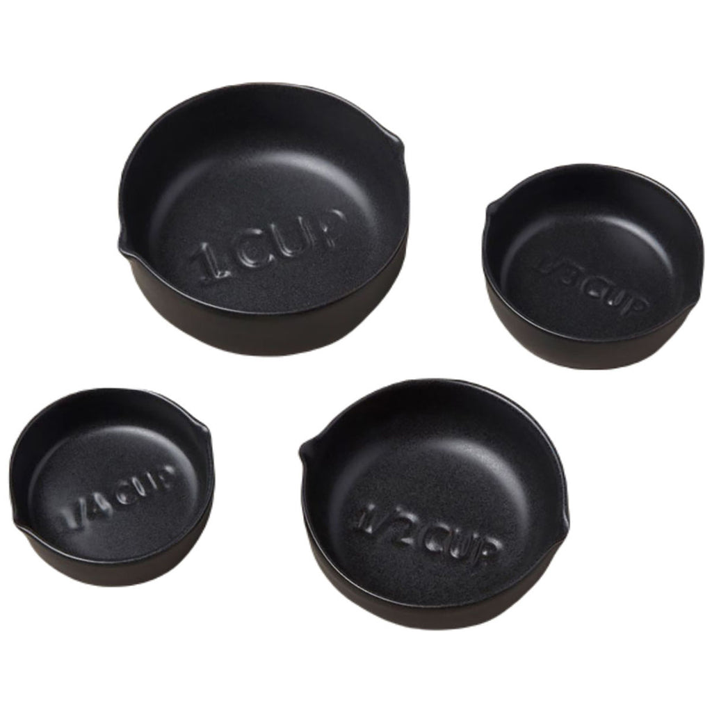 Be Home Black Brampton Nested Stoneware Measuring Cups