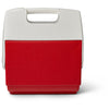 Igloo White/Red Star Playmate Pal 7 Qt Cooler