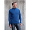 Landway Men's Heather Blue Apex Baselayer Active Dry Pullover