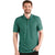 Antigua Men's Evergreen Heather/White Esteem Polo