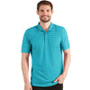 Antigua Men's Reef Heather/White Esteem Polo