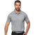 Antigua Men's Grey Heather/Shadow Peak Polo