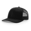 Richardson Black R-Flex Adjustable Trucker Cap