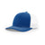 Richardson Royal/White Mesh Back Split Trucker Hat