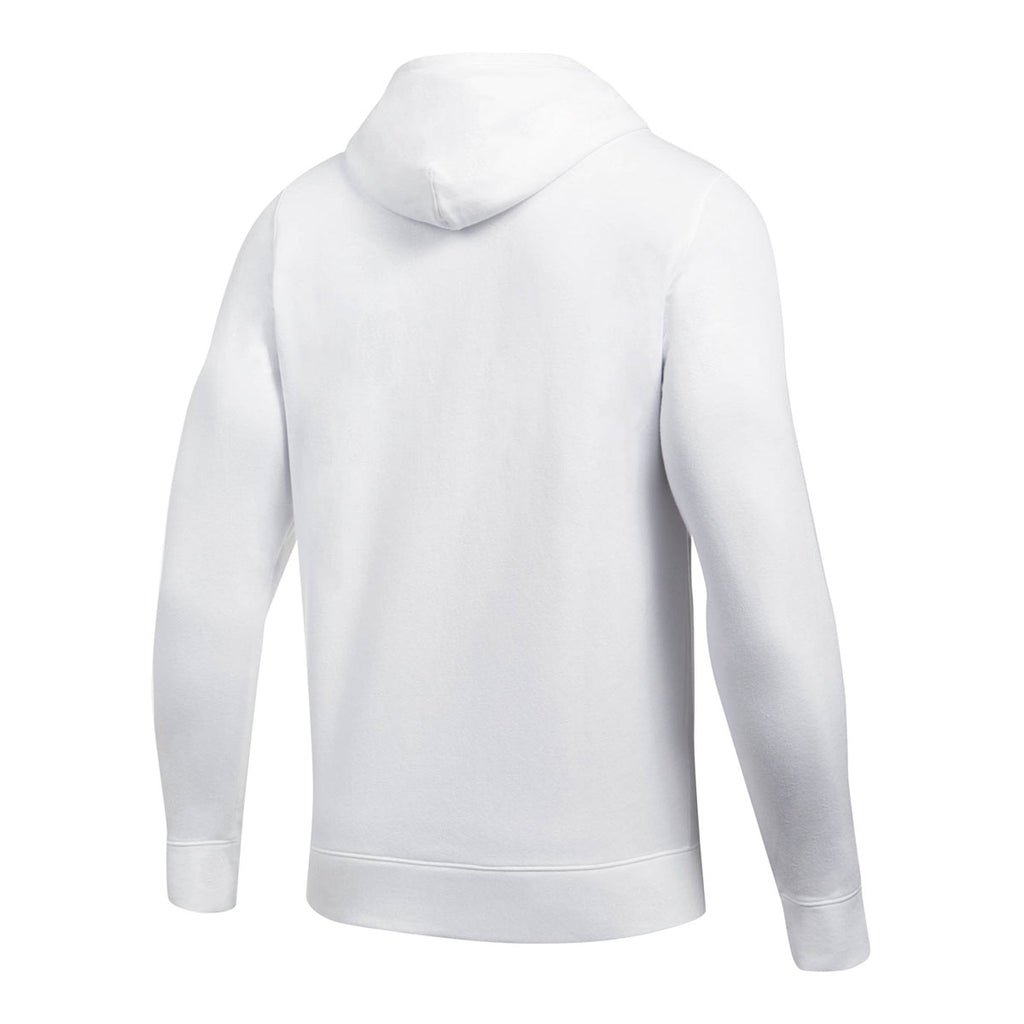 Under Armour Men's White Hustle Fleece Hoody