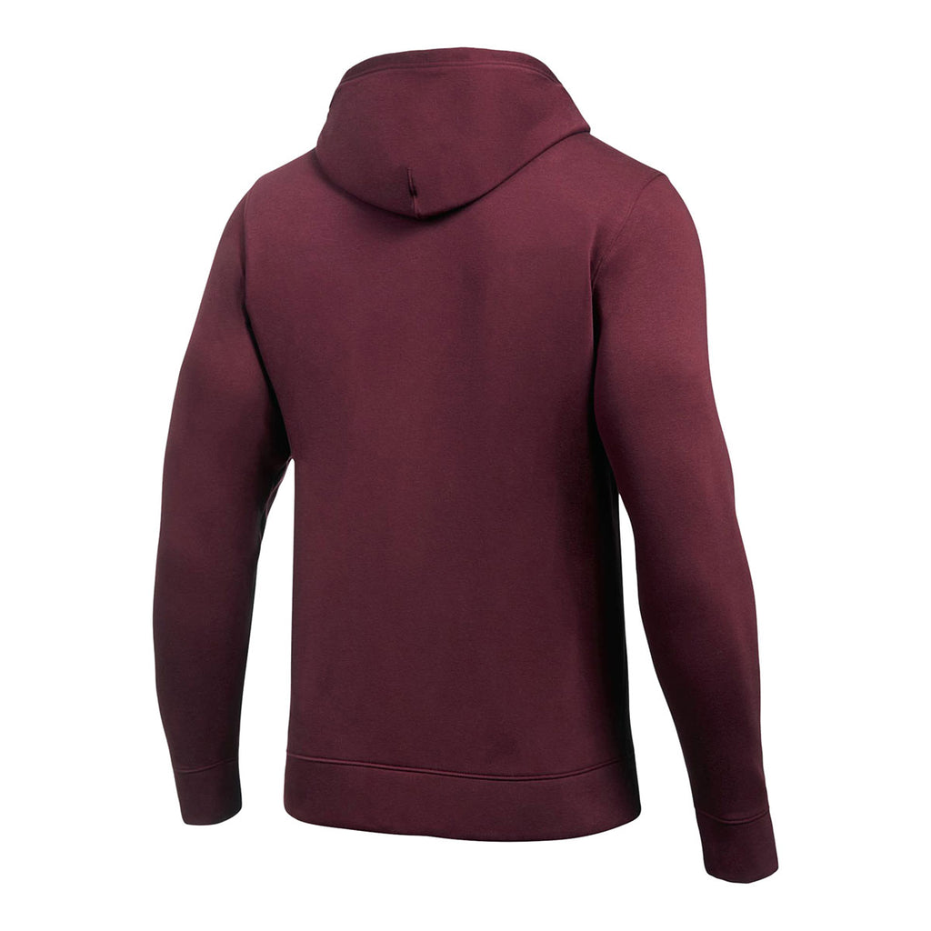 Under Armour Men's Maroon Hustle Fleece Hoody