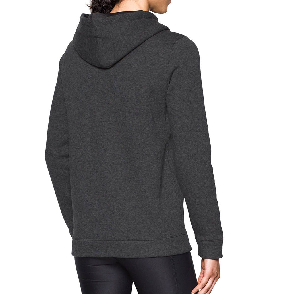 Under Armour Women's Carbon Heather Hustle Fleece Hoody