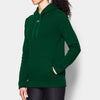 Under Armour Women's Green Hustle Fleece Hoody