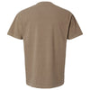 American Apparel Unisex Faded Brown Garment Dyed Heavyweight Cotton Tee