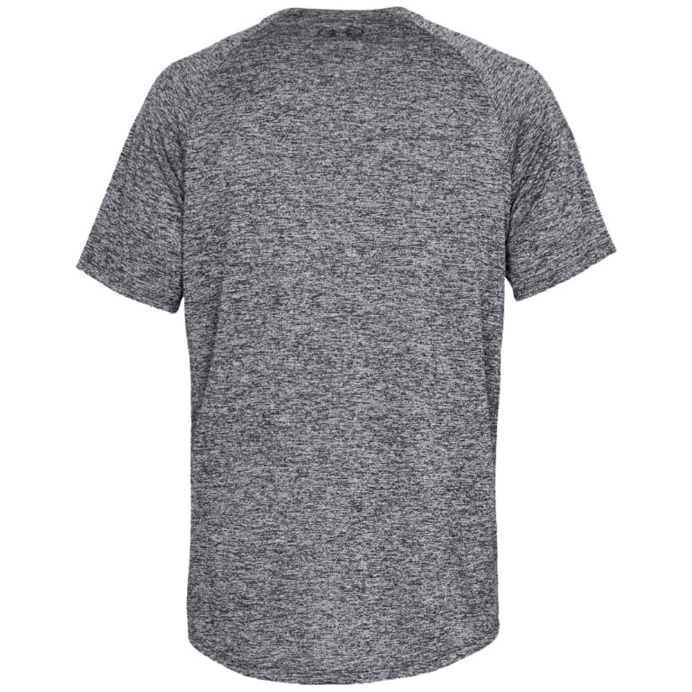 Under Armour Men's Black Heather Tech 2.0 Short Sleeve Tee