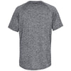 Under Armour Men's Black Heather Tech 2.0 Short Sleeve Tee