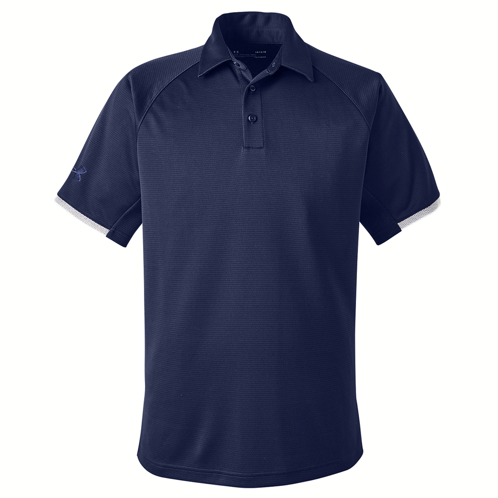 Under Armour Men's Navy Corporate Rival Polo