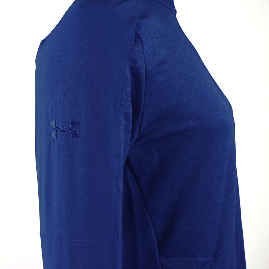 Rally Under Armour Women's Royal Corporate Hybrid Quarter Zip