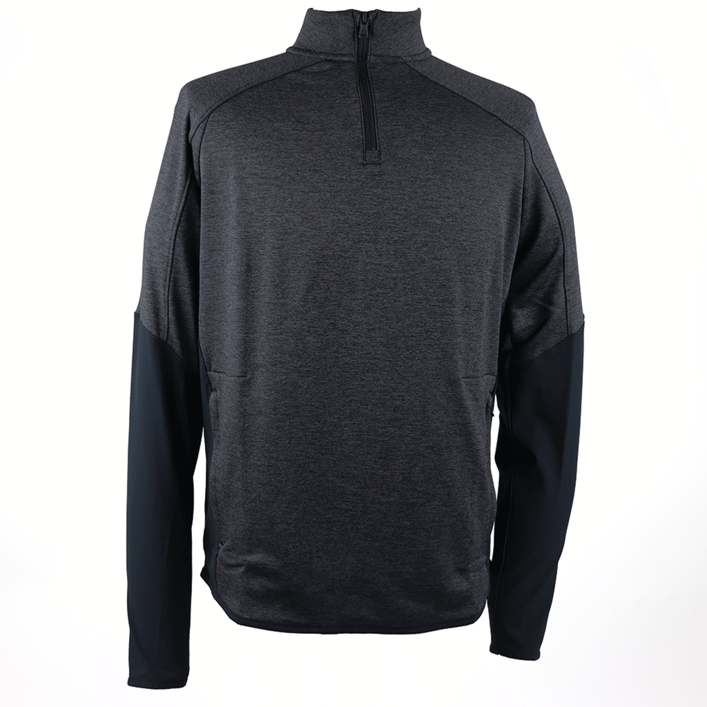 Rally Under Armour Men's Black Corporate Hybrid Quarter Zip