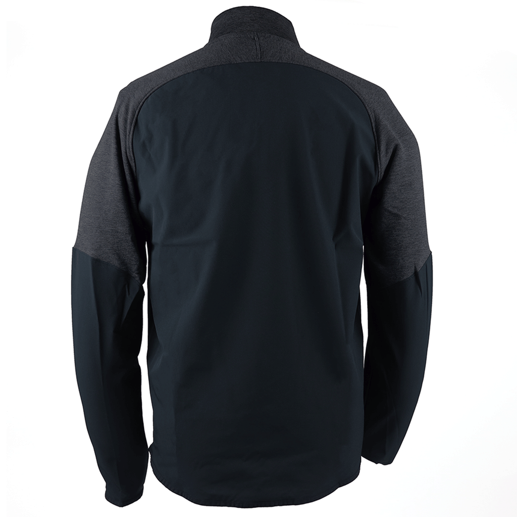 Rally Under Armour Men's Black Corporate Hybrid Quarter Zip