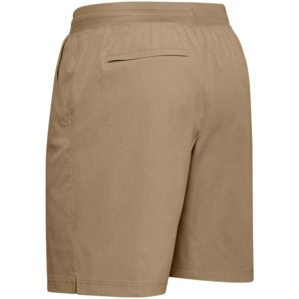 Under Armour Men's Camel Vented Motivate Shorts