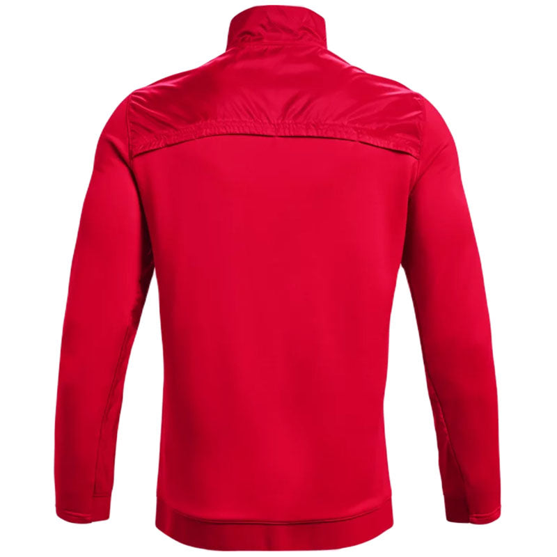 Under Armour Men's Red/White Command Warm-Up Full-Zip