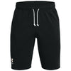 Under Armour Men's Black/Onyx White Rival Terry Shorts