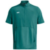 Under Armour Men's Coastal Teal/White Motivate 2.0 Short Sleeve