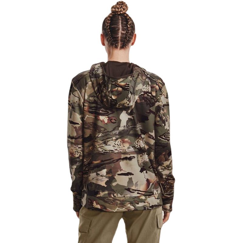 Under Armour Women's UA Forest All Season Camo Storm Camo Kangzip Hoodie