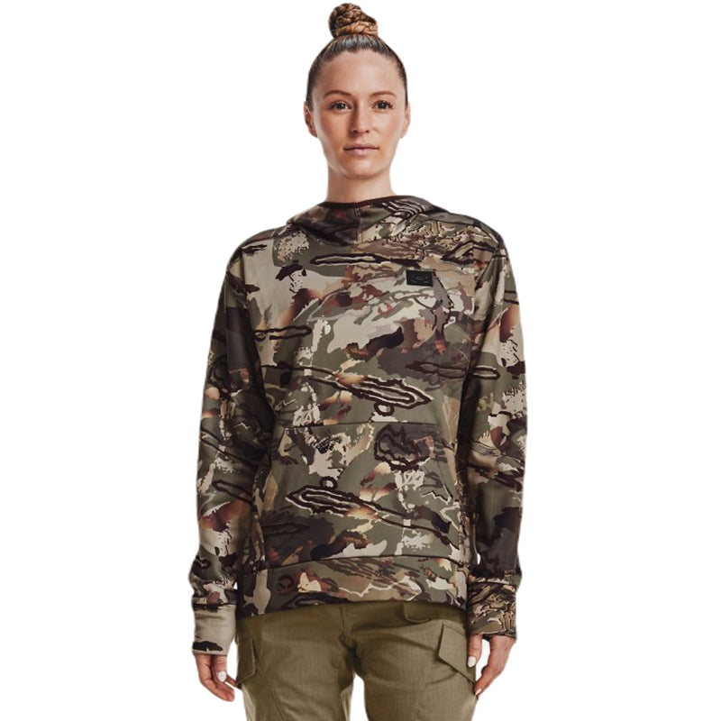 Under Armour Women's UA Forest All Season Camo Storm Camo Kangzip Hoodie