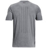 Under Armour Men's Pitch Grey/Black RUSH Seamless Short Sleeve