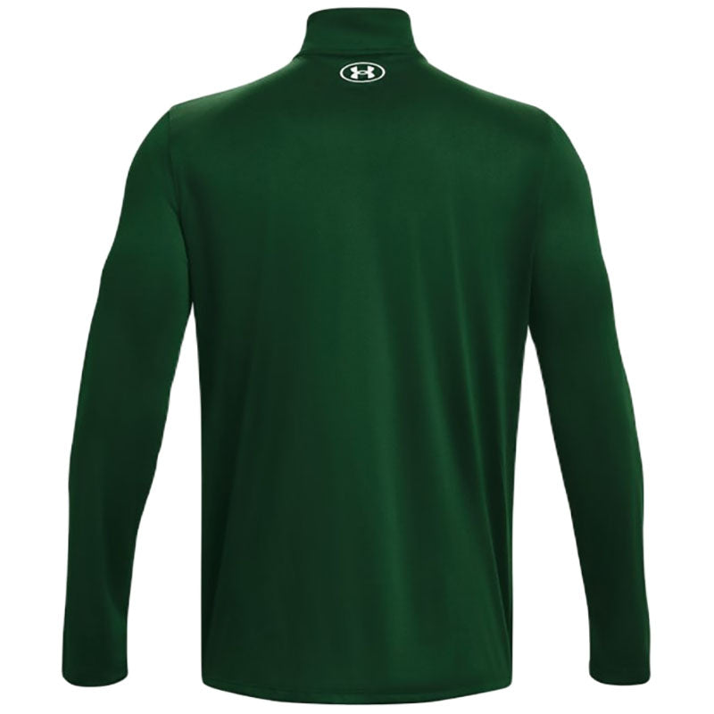 Under Armour Men's Forest Green/White Team Tech 1/4 Zip