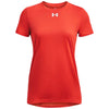 Under Armour Women's Dark Orange Team Tech Tee