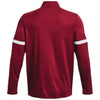 Under Armour Men's Cardinal/White Team Knit Warm-Up Full Zip