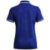 Under Armour Women's Royal/White Team Tipped Polo