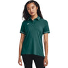 Under Armour Women's Coastal Teal/White Team Tipped Polo