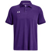 Under Armour Men's Purple/White Trophy Polo